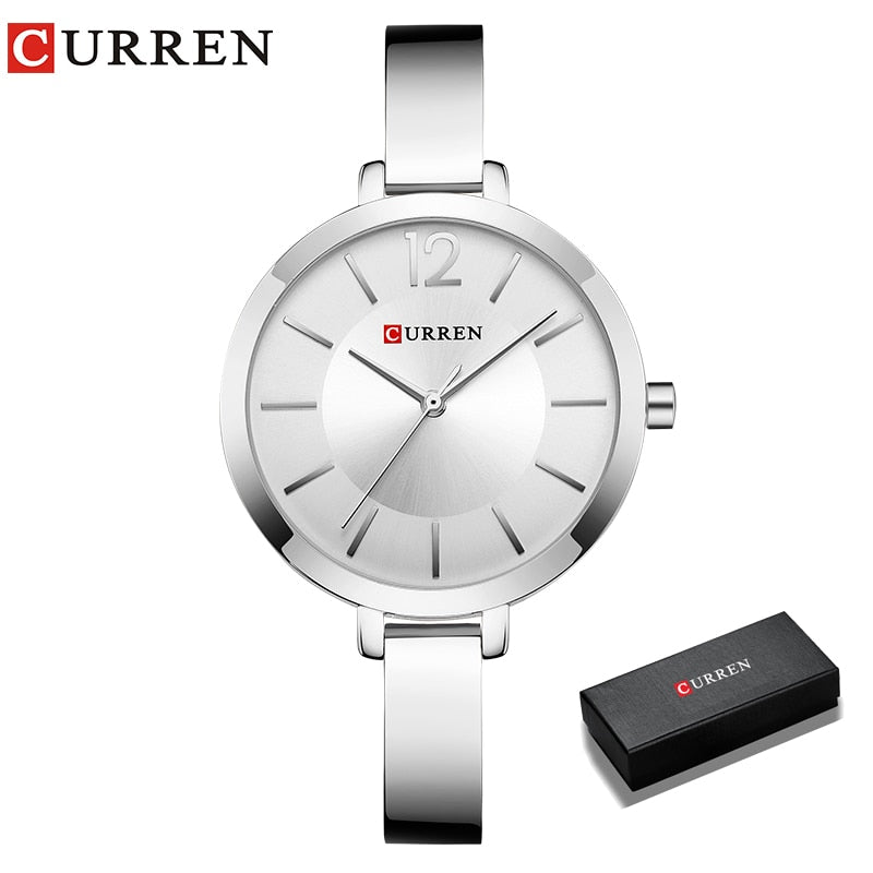 CURREN Fashion Gold Women Watches