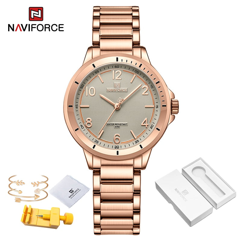 2023 New Arrival NAVIFORCE Fashion Woman Watch