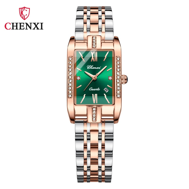 Fashion Woman Watch Luxury Brand Stainless Steel Bracelet