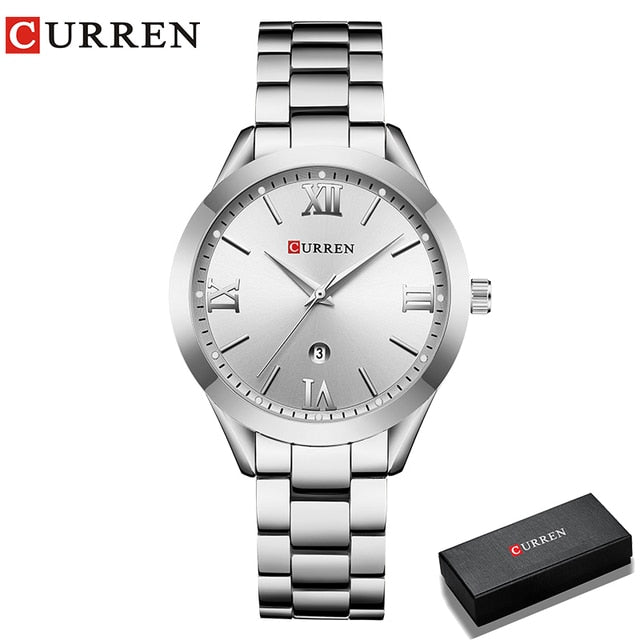 CURREN Ladies Watch Retro Female Waterproof Watch