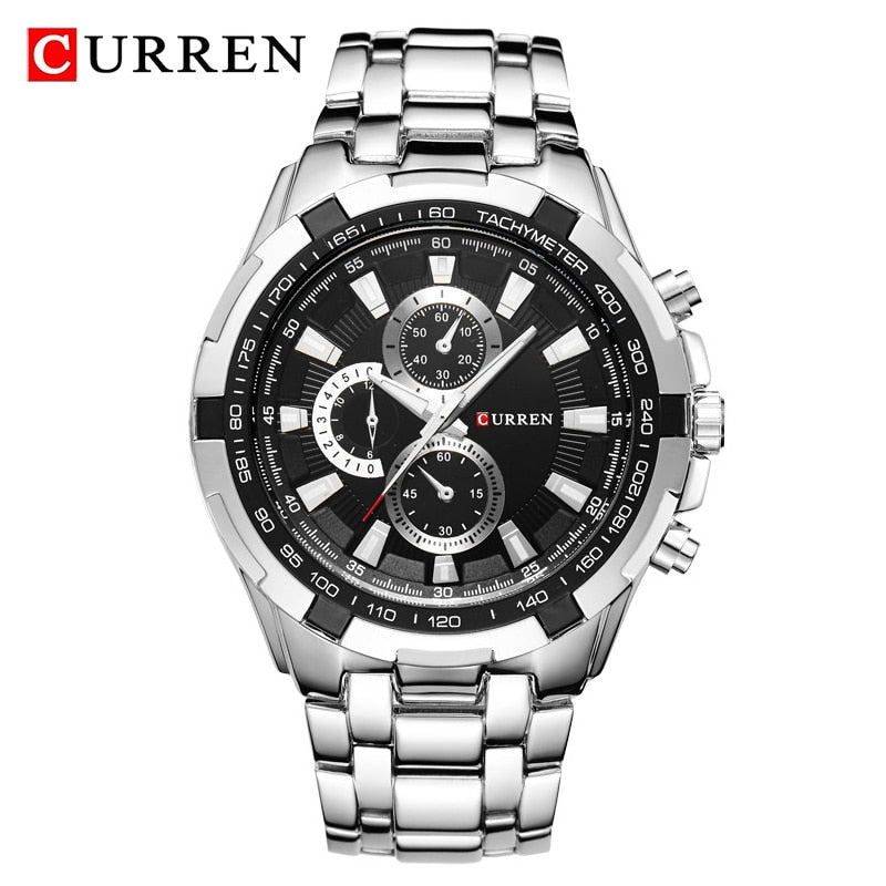 CURREN Men Waterproof Sport Military Watches