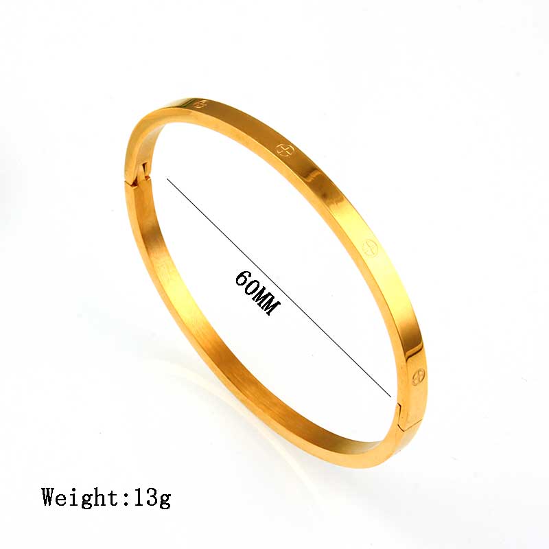 XUANHUA Stainless Steel Cuff Bracelets